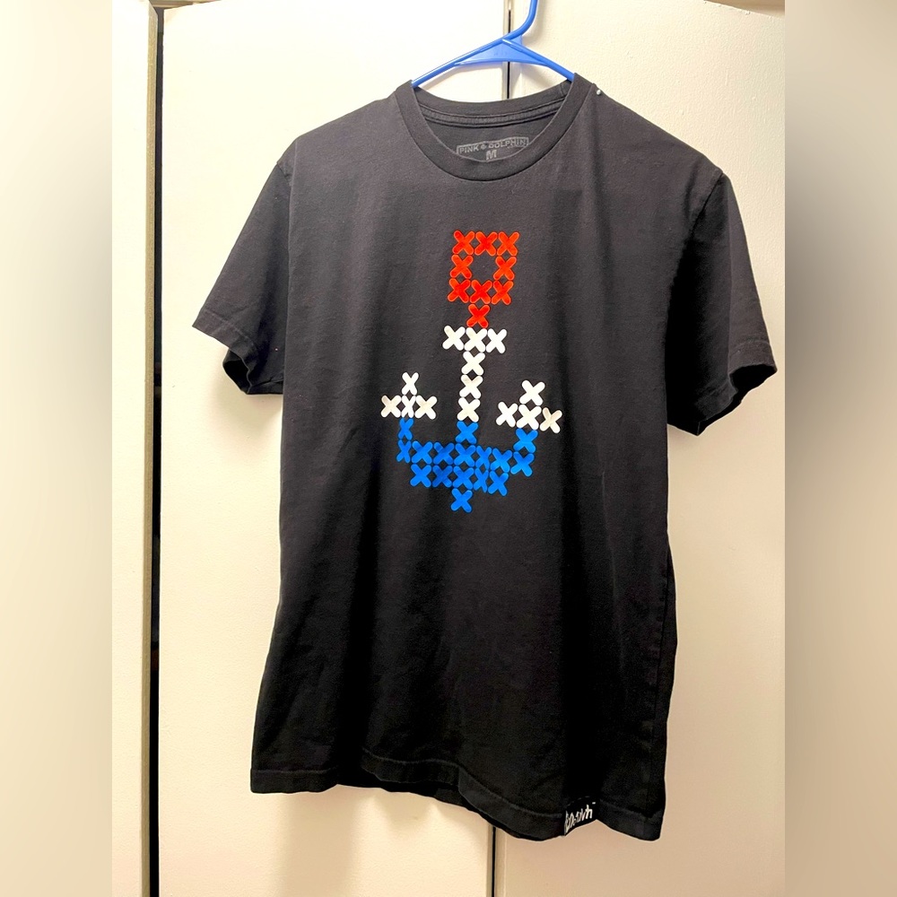 Pink Dolphin Anchor Tee Size Medium